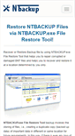 Mobile Screenshot of ntbackupexe.com